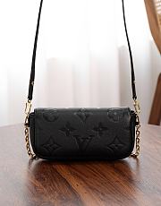 LV Wallet On Chain Ivy Monogram Empreinte  Black M82154 - 23.5x12x4.3cm - 4