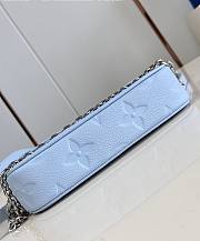 LV Wallet On Chain Ivy Monogram Empreinte Blue M83637 - 23.5x12x4.3cm - 3