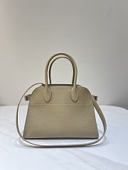 The Row Soft Margaux 10 Bag in Grained Milk Tea - 25.5x18x19cm - 6