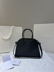 The Row Soft Margaux 10 Bag in Grained Black - 25.5x18x19cm - 1