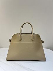 The Row Soft Margaux 15 Bag in Grained Calfskin Leather Milk Tea - 38x24x27cm - 6