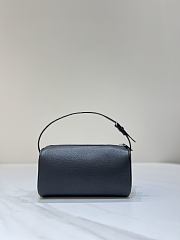 The Row 90's Bag in Finely Grained Calfskin Leather Black - 19.5x11.5x8cm - 6