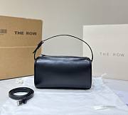 The Row 90's Bag in Soft Nappa Leather Black - 19.5x11.5x8cm - 1