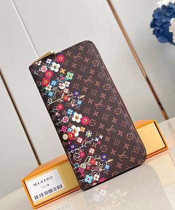 LV × TM Zippy Wallet M14162 - 19.5x10.5x2.5cm