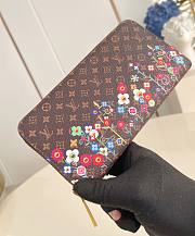 LV × TM Zippy Wallet M14162 - 19.5x10.5x2.5cm - 4