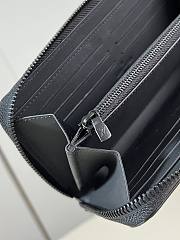 LV Zippy Wallet Horizontal Monogram Shadow Black M80333 - 21x2.5x10cm - 5