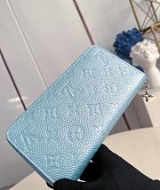 LV Zippy Wallet Azur Frost M12680 - 21x2.5x10cm - 2