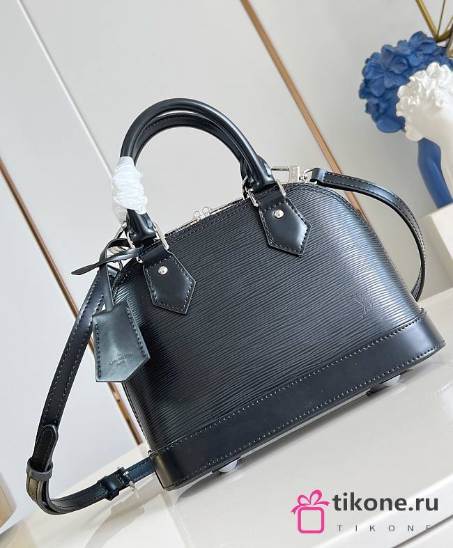 LV Alma BB Epi Leather Black M24645 - 23.5x17.5x11.5cm - 1