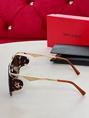 YSL SL M137/F Amelia Brown Sunglasses - 2