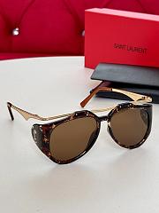 YSL SL M137/F Amelia Brown Sunglasses - 6