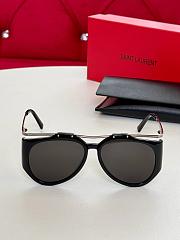 YSL SL M137/F Amelia Black Sunglasses - 1