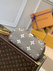 LV Favorite Bag Bicolor Monogram Empreinte Tourterelle Gray - 24x14x9cm - 4