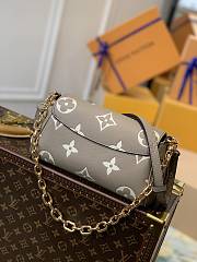 LV Favorite Bag Bicolor Monogram Empreinte Tourterelle Gray - 24x14x9cm - 5