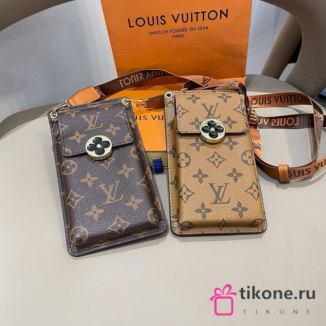 LV Classic Flower Universal Phone Case  - 1