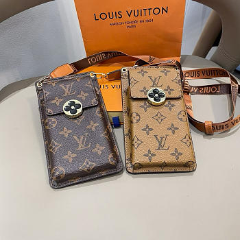 LV Classic Flower Universal Phone Case 