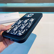 Dior Phone Case With Card Holder  - 2