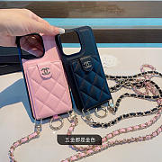 Chanel Phone Case Card Holder With Clasp - 1