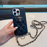 Chanel Phone Case Card Holder With Clasp - 3