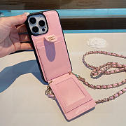 Chanel Phone Case Card Holder With Clasp - 4