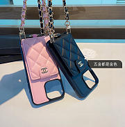 Chanel Phone Case Card Holder With Clasp - 6