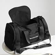 Balenciaga Sport Gym Duffle Bag Black - 49x24.5x28cm - 5