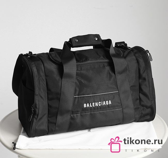 Balenciaga Sport Gym Duffle Bag Black - 49x24.5x28cm - 1