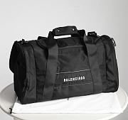 Balenciaga Sport Gym Duffle Bag Black - 49x24.5x28cm - 1