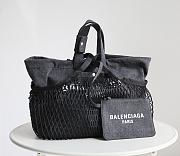 Balenciaga Medium 24/7 Tote Bag Black - 36x32x21cm - 1