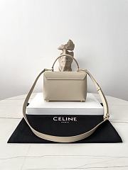 Celine Teen Nino Bag In Smooth Satinated Calfskin Beige - 20.5x13x8cm - 3