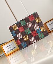 LV Slender Wallet Damier Ebene Canvas N00185 - 11x8.5x2cm - 1