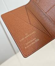 LV Pocket Organizer Damier Ebene Canvas N00138 - 11x8.5x2cm - 6