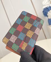 LV Pocket Organizer Damier Ebene Canvas N00138 - 11x8.5x2cm - 3