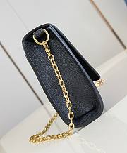 LV Pochette Louise Epi Leather Black M23756 - 22x14x5cm - 6