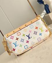 LV x TM Pochette Accessoires Multicolore Blanc M13404 - 22x13x4cm - 6