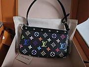 LV x TM Pochette Accessoires Multicolore Noir M13663 - 22x13x4cm - 5