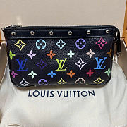 LV x TM Pochette Accessoires Multicolore Noir M13663 - 22x13x4cm - 2