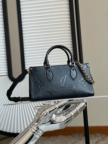 LV OnTheGo East West Monogram Empreinte Black M23640 - 25x13x10cm