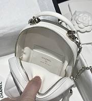 Chanel Classic Mini Backpack Caviar Gold Tone White - 18×13×9cm - 6