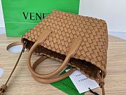 Bottega Veneta Mini Cabat Tote Caramel - 20x15x12cm - 2