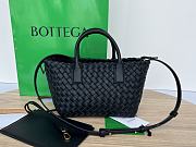 Bottega Veneta Mini Cabat Tote Black - 20x15x12cm - 1