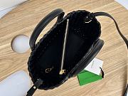 Bottega Veneta Mini Cabat Tote Black - 20x15x12cm - 3