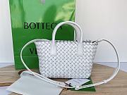 Bottega Veneta Mini Cabat Tote White - 20x15x12cm - 1