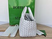 Bottega Veneta Mini Cabat Tote White - 20x15x12cm - 4