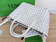 Bottega Veneta Mini Cabat Tote White - 20x15x12cm - 3