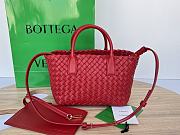 Bottega Veneta Mini Cabat Tote Red - 20x15x12cm - 1