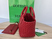 Bottega Veneta Mini Cabat Tote Red - 20x15x12cm - 6