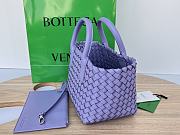 Bottega Veneta Mini Cabat Tote Purple - 20x15x12cm - 4