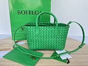 Bottega Veneta Mini Cabat Tote Green - 20x15x12cm - 1