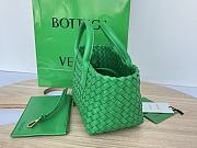 Bottega Veneta Mini Cabat Tote Green - 20x15x12cm - 6