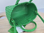 Bottega Veneta Mini Cabat Tote Green - 20x15x12cm - 3